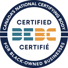 BEBC certified Black-owned business emblem